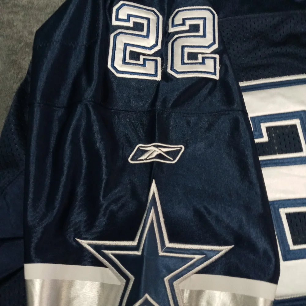 Nwt Vintage Early 2000's Emmit Smith Reebok On Field Jersey - Picture 7 of 13